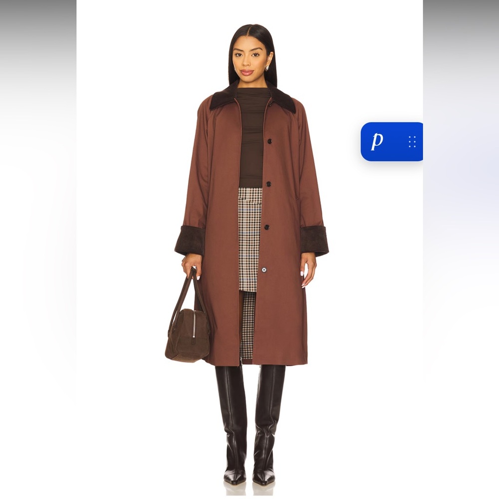 NWT Rails Levi Coat in Raisin - Size small